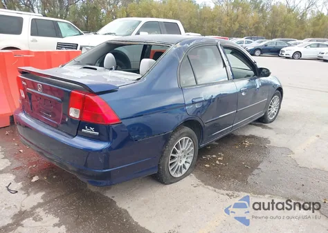 2005 Honda Civic Lx из США, поврежденный, VIN 2HGES16565H563518